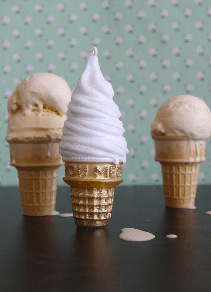 You Melt My Heart Ice Cream Cone Ornament - The Collective Park City