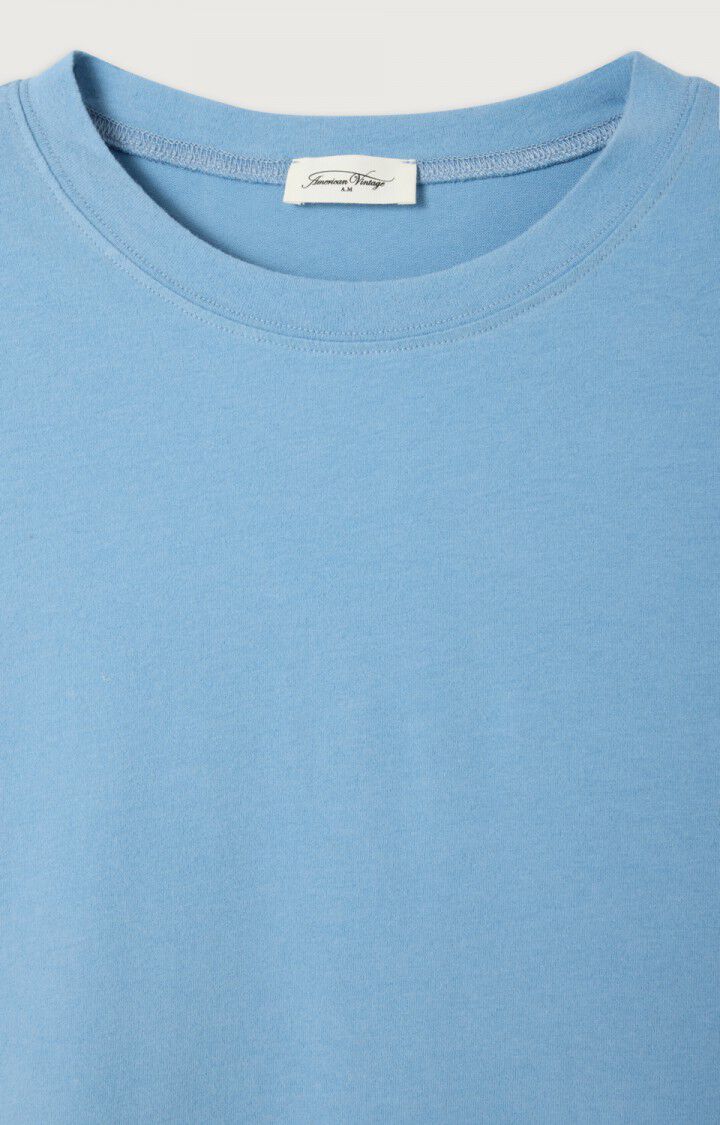 YPAWood Crewneck Long Sleeve Shirt - Melange Blue - The Collective Park City
