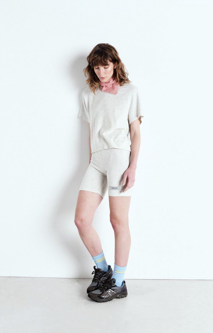 YPAwood Cropped T-Shirt - Gris - The Collective Park City