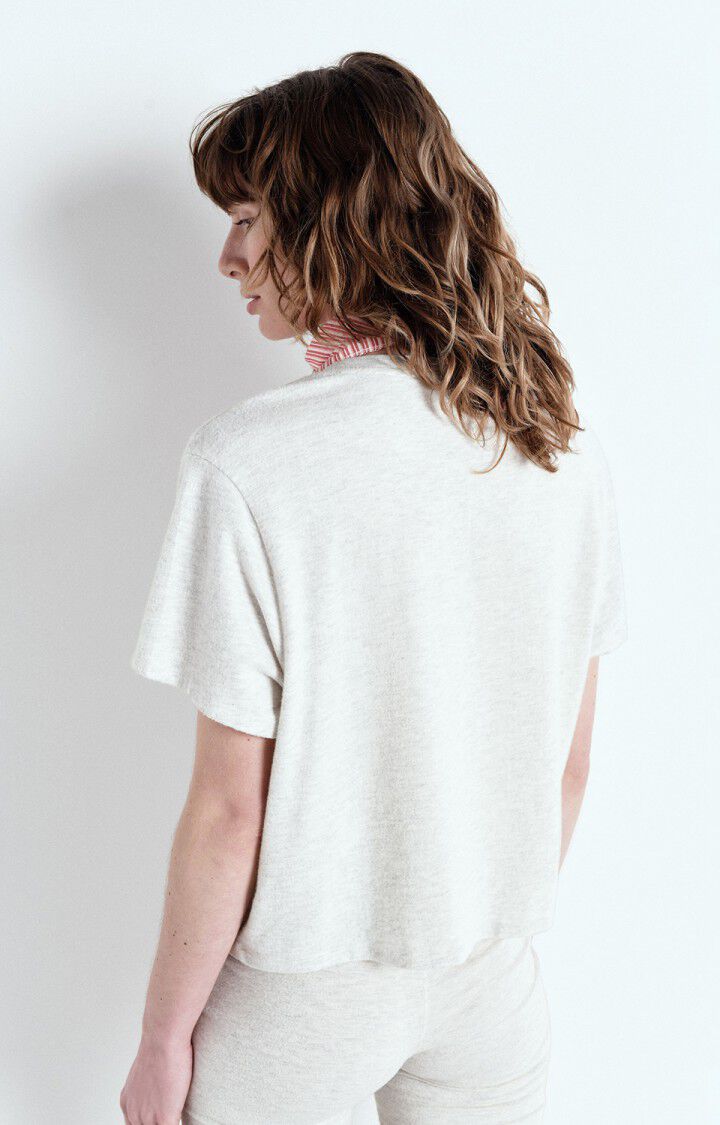 YPAwood Cropped T-Shirt - Gris - The Collective Park City