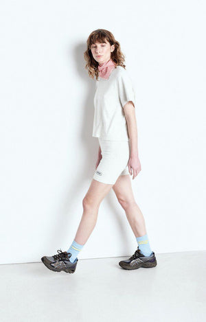 YPAwood Cropped T-Shirt - Gris - The Collective Park City