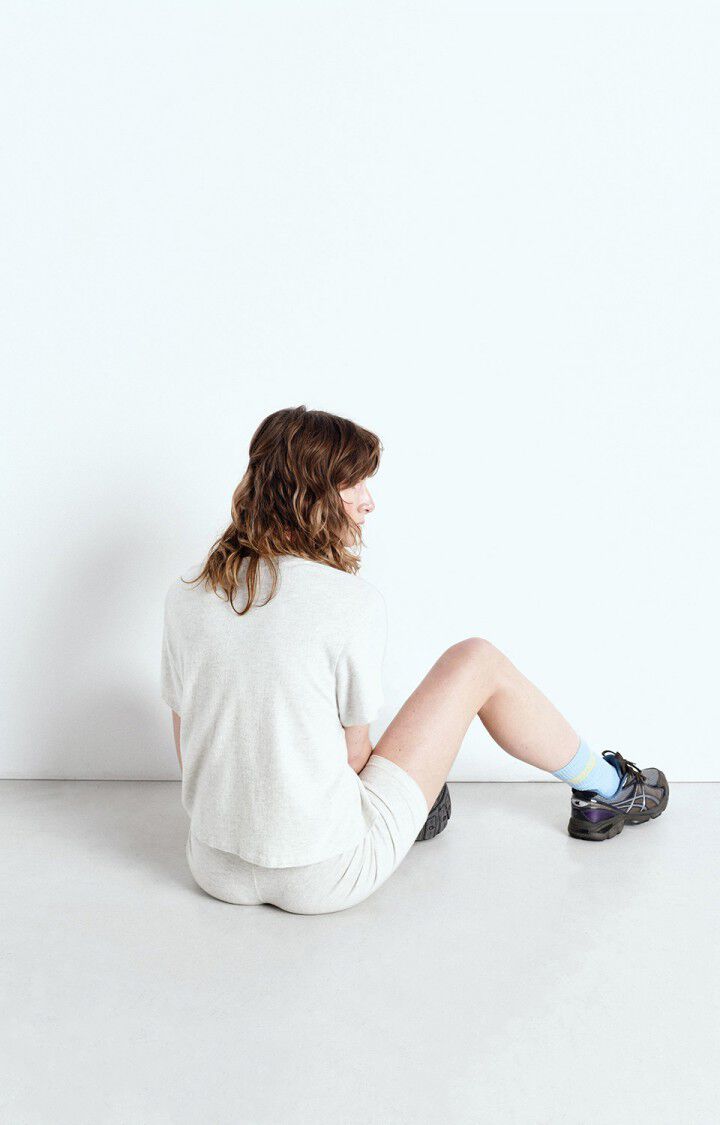 YPAwood Cropped T-Shirt - Gris - The Collective Park City