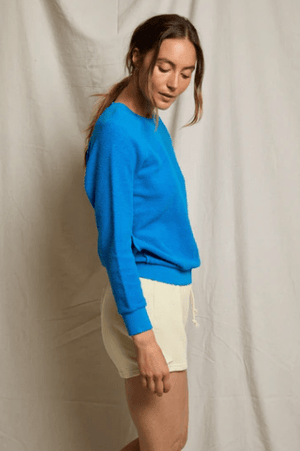 Ziggy Reversed Fleece Crew Neck Sweatshirt - The Collective Park City