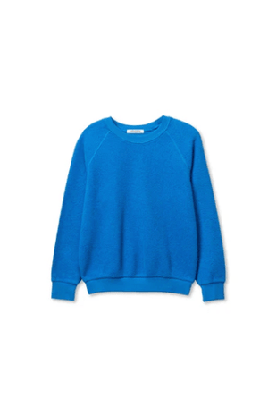 Ziggy Reversed Fleece Crew Neck Sweatshirt - The Collective Park City