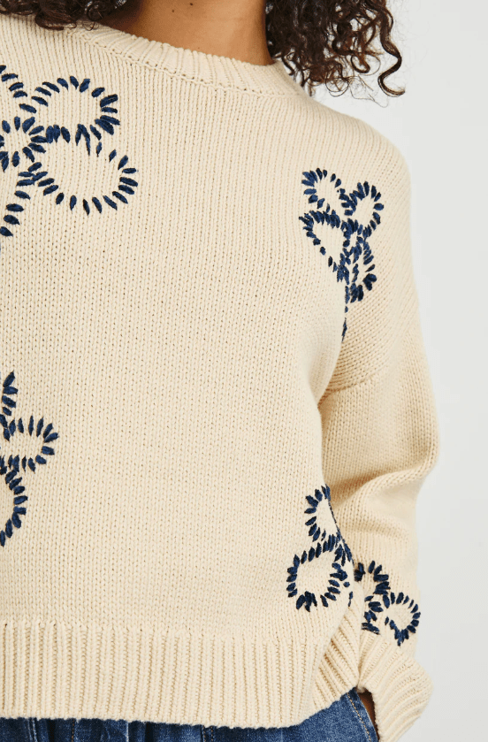 Zoey Stitched Sweater - The Collective Park City