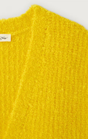 Zolly Sweater Vest - Yellow - The Collective Park City
