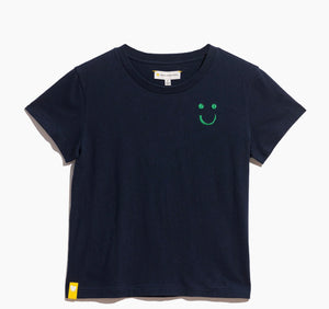 Suke Tee Smiley Indigo