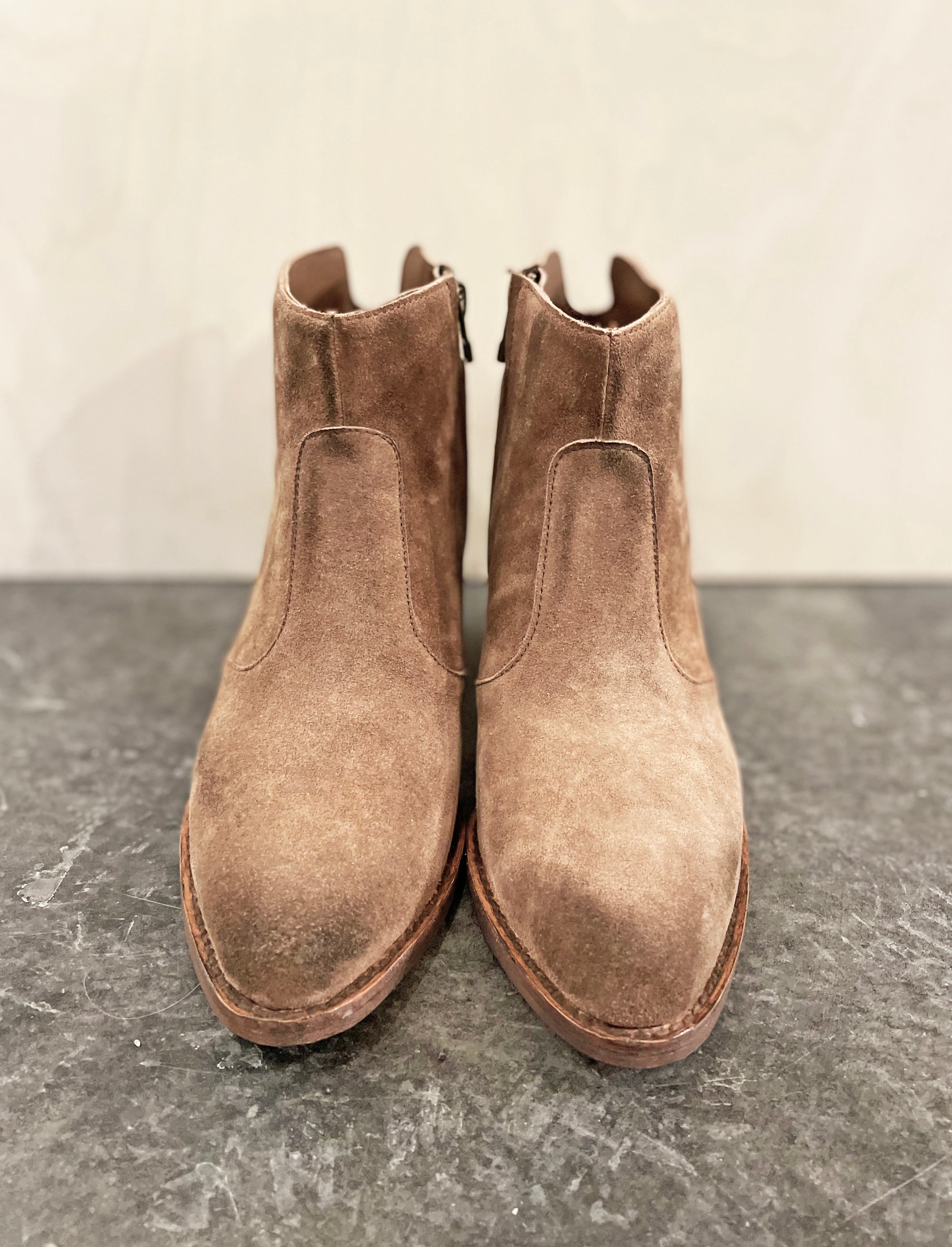 Jesse II Suede Heeled Boot