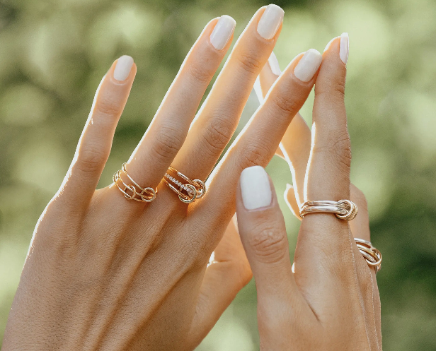 Marigold Pave Diamond Ring