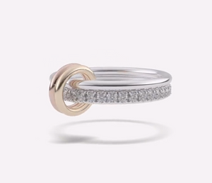 Marigold Pave Diamond Ring