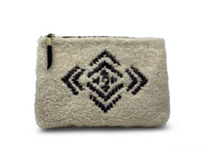Shearling Oversized Clutch