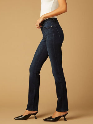 Mara Mid Rise Straight Leg Jean - The Collective Park City
